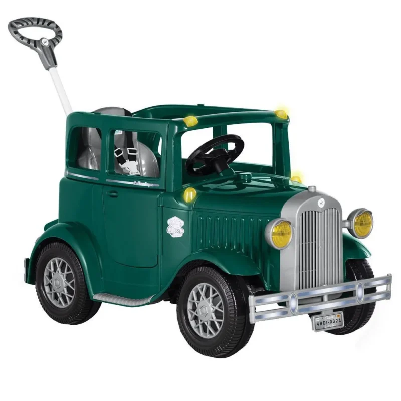 Calhambek Pedal com Som e Luz 2 em 1 1031 Calesita Verde