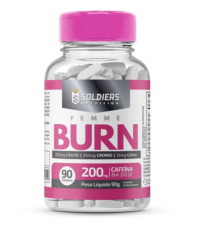 Termogênico Femme Burn 90g - Soldiers Nutrition