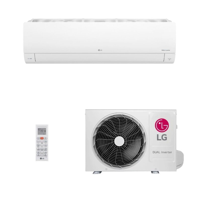Ar-Condicionado LG AI DUAL Inverter Voice 9.000 BTUs Quente/Frio 220V - S3-W09AA31C