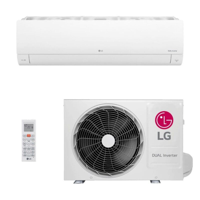 Ar-Condicionado LG AI DUAL Inverter Voice 9.000 BTUs Frio 127V - S3-Q09AA31B